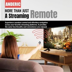 Ergonomic MECOOL KM2 Remote Control for Seamless 2K FHD & 4K UHD Streaming