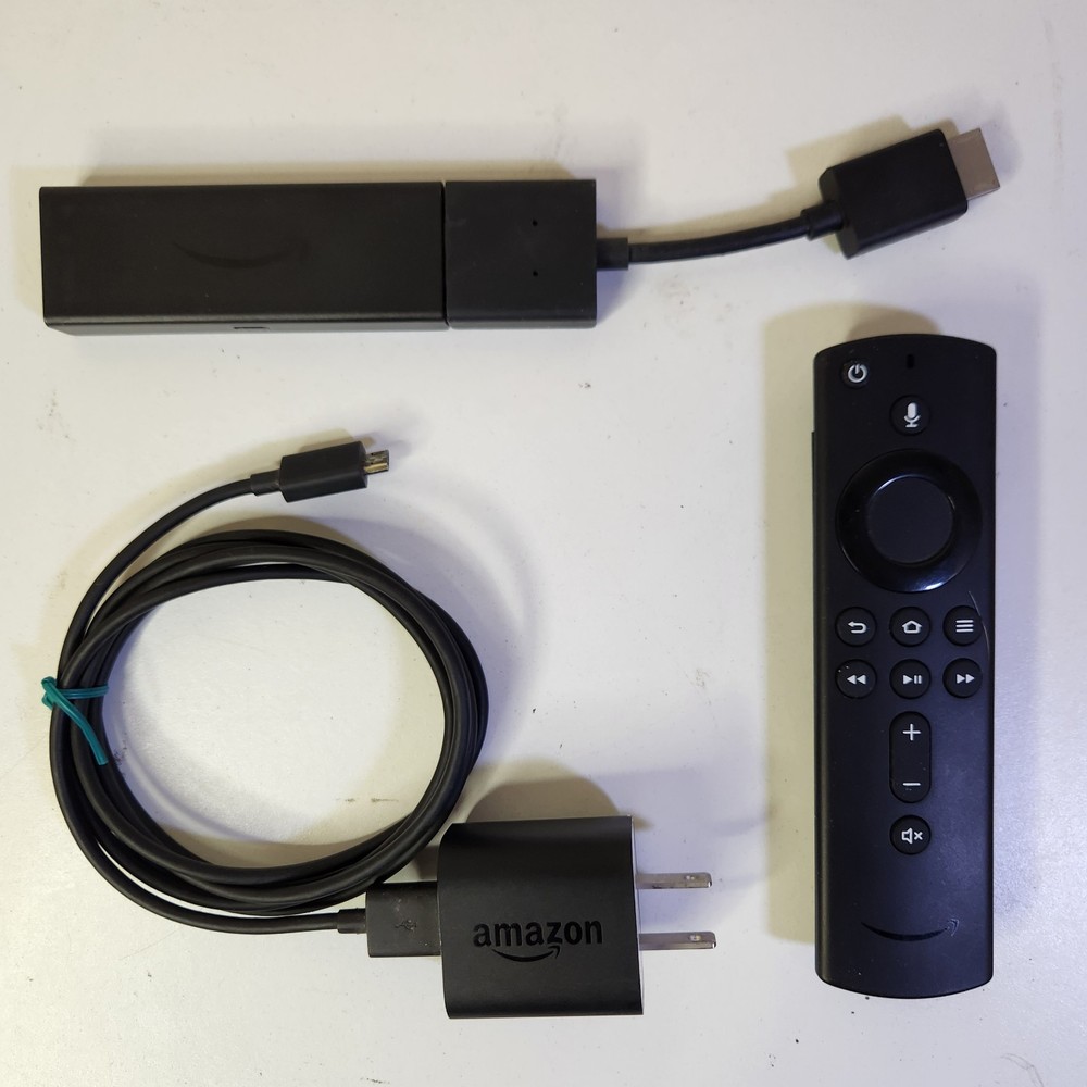 Amazon Fire TV Stick 3rd-Gen Model S3L46N w/ Remote and Power Cord Tested Works