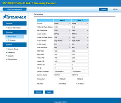 StarMax IP Streaming Encoder MP-200 and ATSC/QAM Modulator MP-104R Bundle