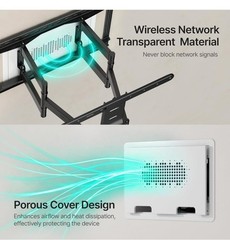 in-Wall Media Box,Recessed Outlet Wall Box,Structured Media Enclosure.