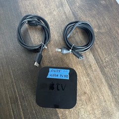 Apple TV HD 4th Gen A1625 MR912LL/A 2GB RAM 32GB w/Power Cable and Remote**