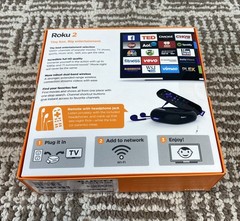 Roku 2 (3rd Generation) 2720X HD Media Streamer Black New Sealed