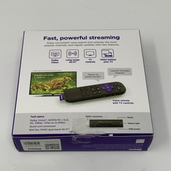 Roku Streaming Stick 4K/HDR/Dolby Vision Streaming Device Roku Voice Remote