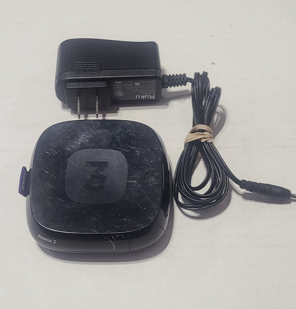 Roku 3 HD Model 4200x Streaming Media Player No Remote