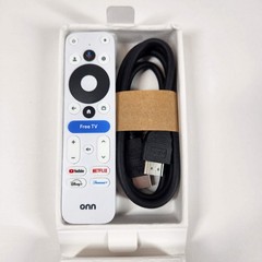 Onn 4K Steaming Device for All TV Black