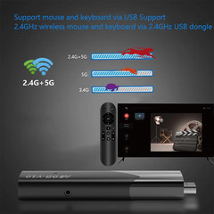 M98 Y10 Smart TV Stick Android 13 BT 5.0 ATV Allwinner H618 2.4G 5G Dual Wifi HD