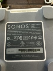 Lot of 3 Sonos BRIDGE BR100 S1 Only Power & Ethernet Tested Working 2 adapters