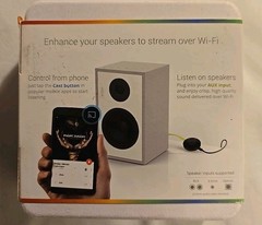 Google Chromecast Audio Media Streamer – Black New & Sealed