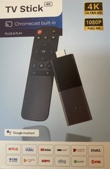New In Box 4K Ultra HD TV Stick Plug N Play Android