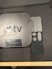 Lot of 2 Apple TV A1842 Media Streamer (with remotes) 4k