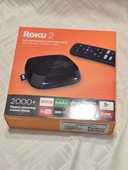 Roku 2 Network Audio/Video Player – Wireless LAN – Black – Dolby Digital 5.1 – I