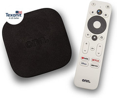 Android TV 4K UHD Streaming Device with Voice Remote Control Google Assistant &
