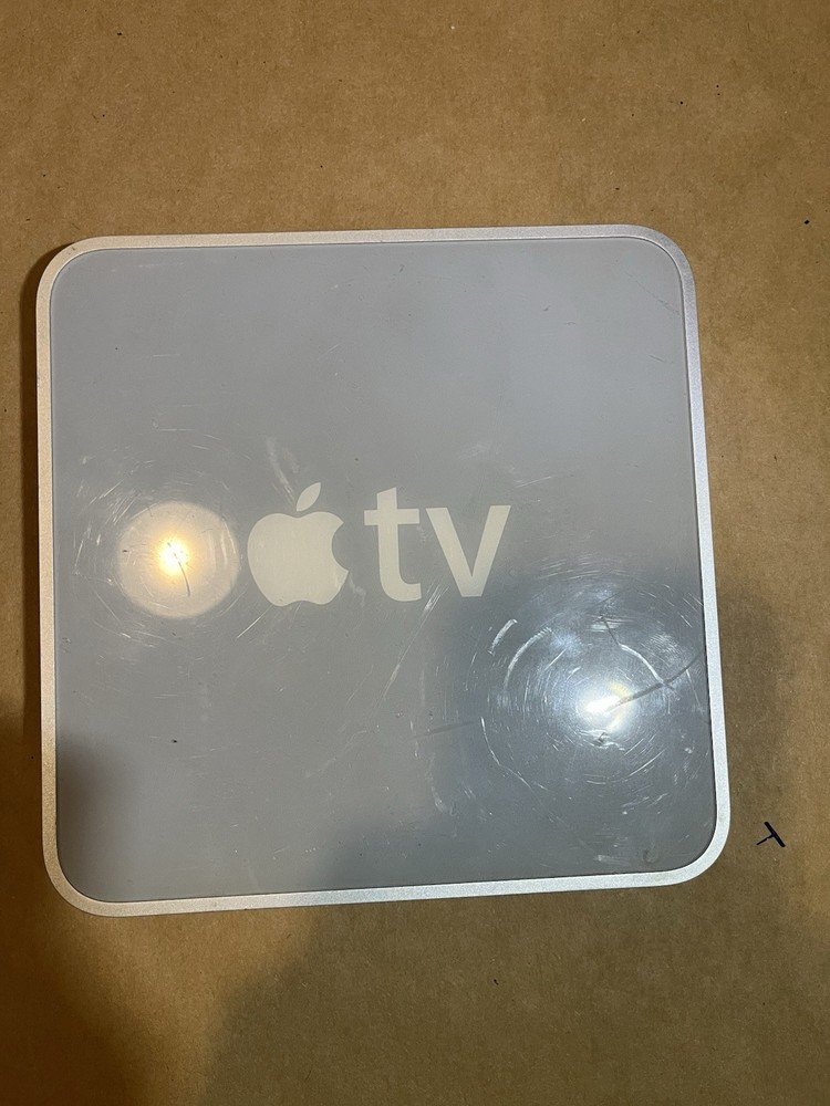 Apple TV 1st Gen A1218 Silver Media Streamer HDMI Component Untested No Remote