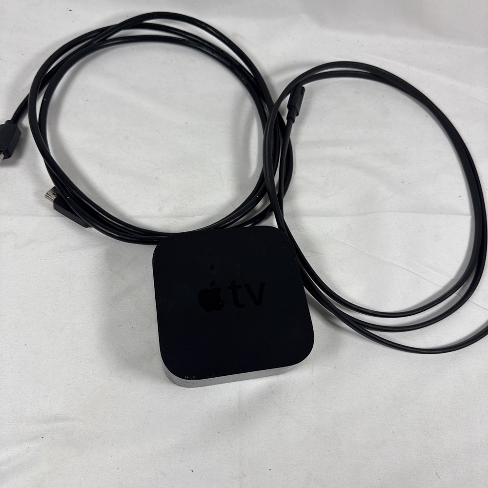 Apple TV HD 4th Generation 32GB Media Streamer 1080p A1625 Tested NO REMOTE