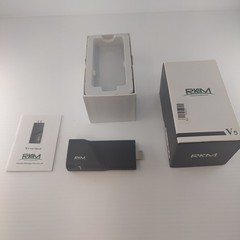 RKM V5 Android Mini PC HDMI TV Stick 4K Quad Core WiFi w/ Box Power