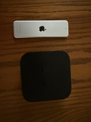 Apple TV Digital HD Media Streamer Black w/ Remote, HDMI Ethernet Micro USB