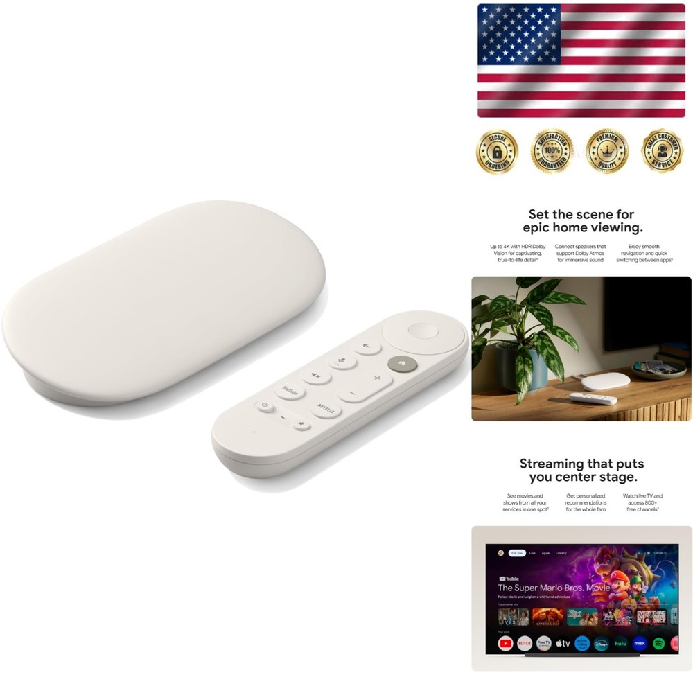 Ultimate 4K Streaming Device – Voice Remote, Dolby Vision, Smart Home Control