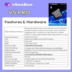 Vsee BOX V5 PRO- – Free Same-Day Shipping | Brand New Free Shipping