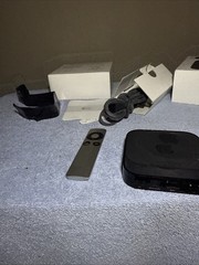 Apple TV 3rd Gen Generation Model A1427 w/ Remote & Power Cord HD Media Streamer