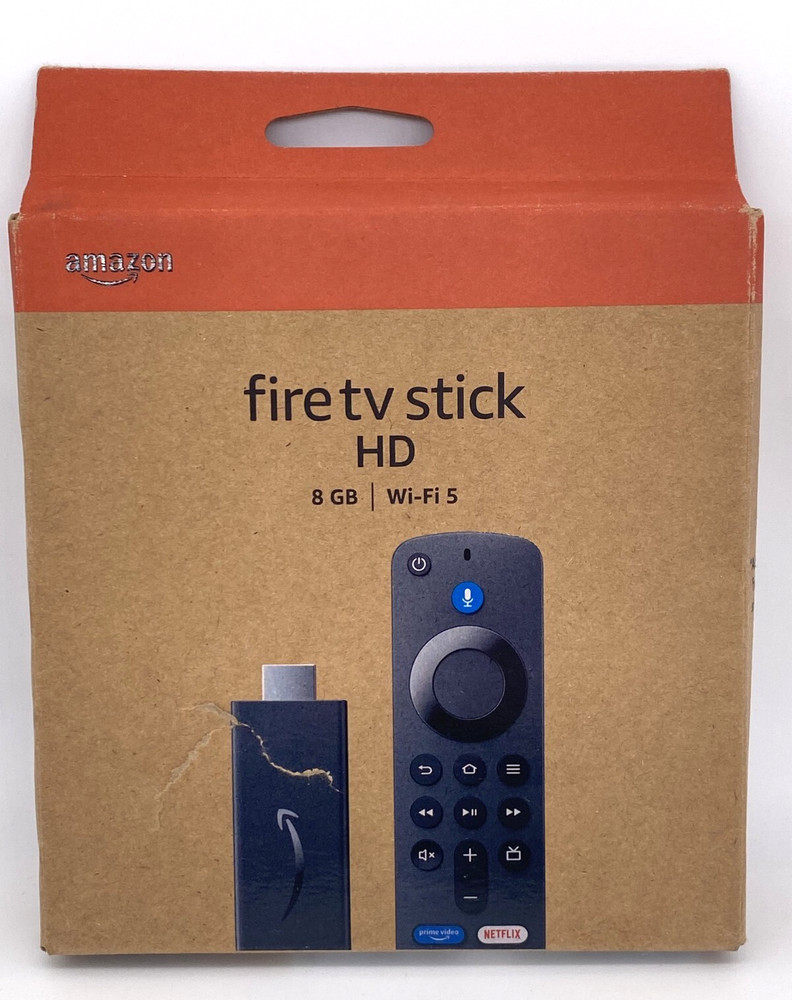 Amazon Fire TV Stick HD 8GB WiFi 5 Alexa Voice Remote Streaming Media Player NEW