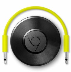 New Unopened Google Chromecast Audio Media Streamer – RUX-J42 (Black)
