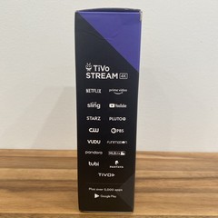 TiVo Stream 4K Media Streamer – Shows Movies Live TV Set Up Guide Included