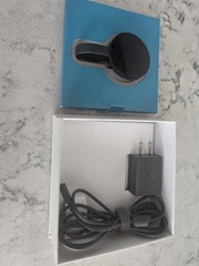Google Chromecast Media Streaming Device – Black (Model NC2-6A5) – Open Box