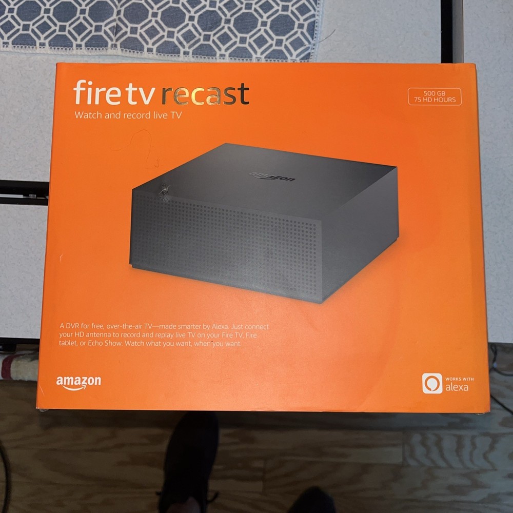 NEW Amazon Fire TV Recast 500GB Over the-Air DVR