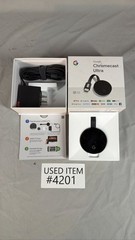 Google Chromecast Ultra 4K HDR Streamer HDMI Wi-Fi
