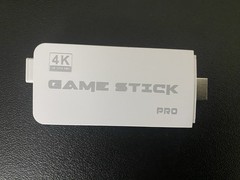 Game Stick Pro 4K HDMI TV Dongle W5-G White w/ 2 Wireless Controllers