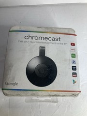 Google Chromecast (2nd Generation) HD Media Streamer – Black NC2-645