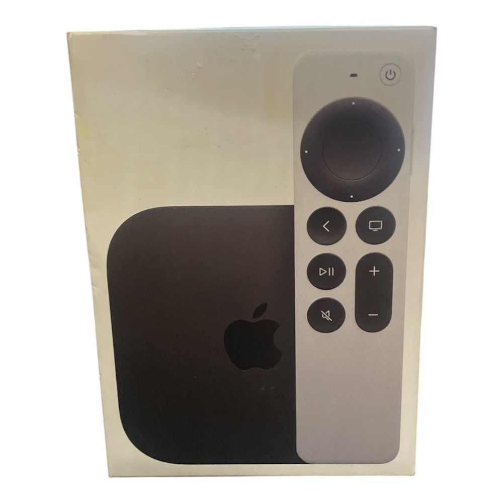 Apple TV 4K 3rd Gen. 64GB Media Streamer – Black, Wi-Fi BRAND NEW DONT MISS OUT!