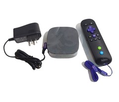 Roku 2 XS (2nd Generation) Media Streamer, 3100X, Black, TESTED
