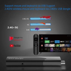 M98-Y10 Allwinner H618 Quad-Core ARM Cortex A53 6K HD Android TV Stick, 2GB+16G
