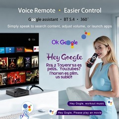 Android 14.0 TV Box 2026, 2GB RAM + 16GB ROM, LEFFOT 4K Ultra HD Home Streami…