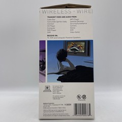 Terk Wireless A/V Transmitter & Receiver LF-30S Digital Media Streamer Untested