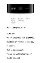 Apple TV 4K 3rd Gen. 128GB Media Streamer – Black, Wi-Fi + Ethernet