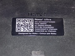 Roku Ultra 4850r 4k Streaming Player w/ Voice Remote Pro (second edition)