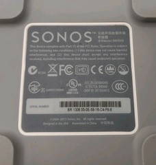 Sonos Bridge White Wireless Hifi Audio With Adapter