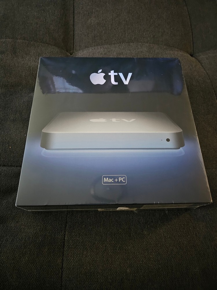 RARE MAC + PC Apple TV (1st Generation) 160GB Media Streamer. A1218. NEW SEALED.
