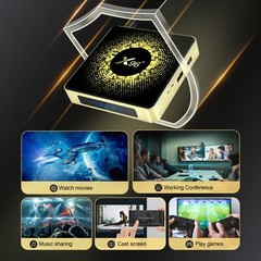 X96 X10 8K Android 11.0 TV Box S928X 4G 32G/64G WiFi6 1000M BT5.2 H.265 HDR Box
