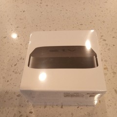 Apple TV 3rd Gen Media Streamer – Black (MD199LL/A) (New in Original Sealed Box)