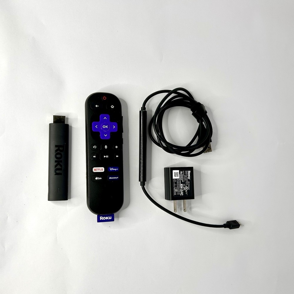 Roku Streaming Stick 4K Model 3820X2 5.3, 5.6
