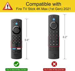 Remote Case for Fire TV Stick HD/4K/4K Max (1St Gen)/Fire TV Stick (3Rd Gen)/Lit