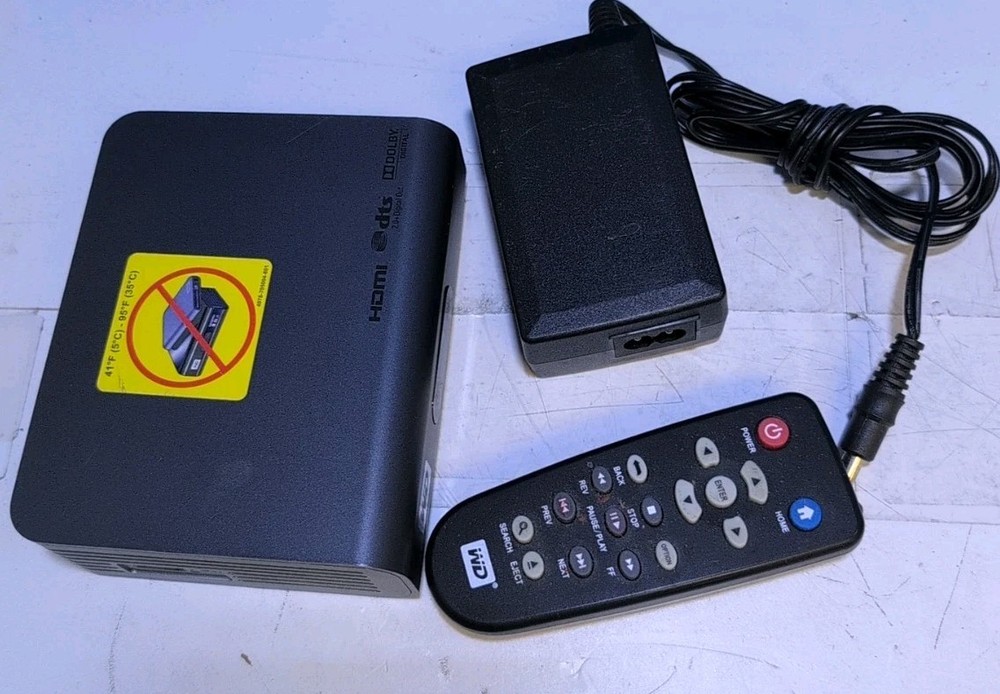 Western Digital WD TV Live B6J HD Media Streaming Player With Remote –