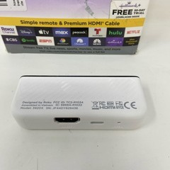 Roku Premiere 4K HDR Streaming Media Player – White (3920RW-SW)