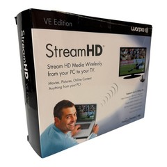 StreamHD Wireless VE Edition Stream Media Kit By Warpia SWP110A New Open Box