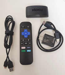 Roku Express 4K Plus 3941X2 Media Streaming Device Cable And Remote