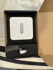 Sonos Bridge Wireless HiFi System White w/ OEM Power Supply Cable Tested Working