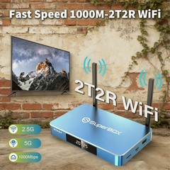SUPERBOX S7 MAX 6K ANDROID TV BOX | WIFI 6 | USB-C | AUTHORIZED DEALER